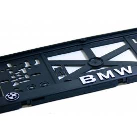 Podznačka 3D - podložka SPZ- BMW (chrom) - (1 Ks)