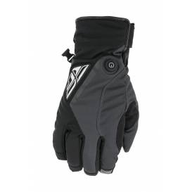 TITLE heated gloves, FLY RACING - USA (black/grey)