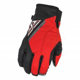 Gloves TITLE, FLY RACING - USA (black/red)