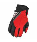 Gloves TITLE, FLY RACING - USA (black/red)