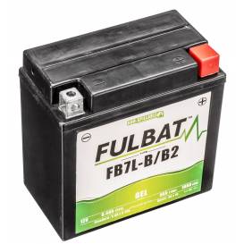 Batéria 12V, FB7L-B/B2 GEL, 12V, 8Ah, 100A, bezúdržbová GEL technológia 136x76x130 FULBAT (aktivovaná vo výrobe)