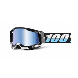 RACECRAFT 100% brýle ARKANA, modré zrcadlové plexi