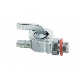 Fuel valve for motorcycle with strainer