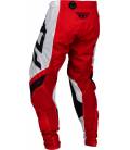 Kalhoty LITE, FLY RACING - USA 2024 (červená/bílá/černá)