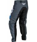 Kalhoty KINETIC PRIX, FLY RACING - USA (modrá/šedá/bílá)
