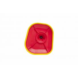Vrchní kryt vzduchového filtru Kawasaki, RTECH (červeno-žlutý)