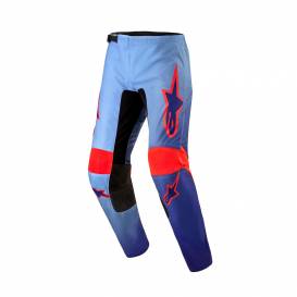 Kalhoty FLUID LUCENT, ALPINESTARS (modrá/světle modrá/oranžová) 2024