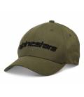 Kšiltovka LINEAR HAT, ALPINESTARS (zelená/černá)
