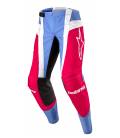 Kalhoty TECHSTAR OCURI, ALPINESTARS (světle modrá/bílá/červená) 2024