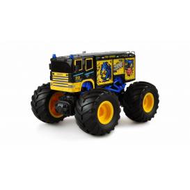 AMEWI RC auto Monster Fire Truck 1:18, RTR žlutý