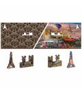 Wooden City dřevěné puzzle - Jaro v Paříži XL