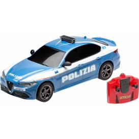 RE.EL Toys Rc auto Alfa Romeo Giulia Policie 1:18