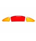 Rear light glass for scooter 50/125 - type3