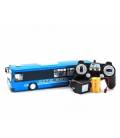 DOUBLE E RC městský autobus s otevíracími dveřmi 33cm modrá