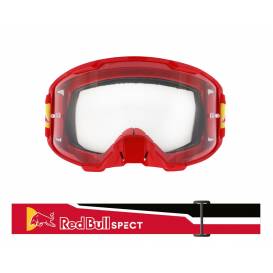 Brýle STRIVE, RedBull Spect (červené mátné, plexi čiré)
