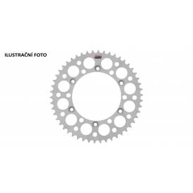 Dural rosette for secondary chains type 520, Q-TECH (silver anodized, 50 teeth)