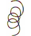 Invento Tube Tail Rainbow Spiral 24m