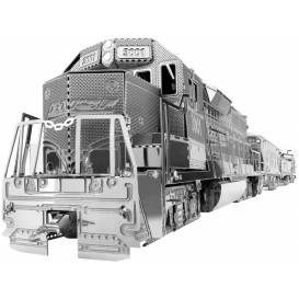 Metal Earth Luxusní ocelová stavebnice Boxová verze nákladního vlaku