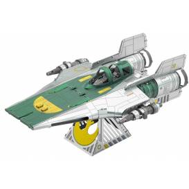 Metal Earth Luxusní ocelová stavebnice Star Wars P 9 Resistance A-Wing Fighter
