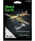 Metal Earth Luxusní ocelová stavebnice P-40 Warhawk
