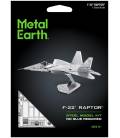 Metal Earth Luxusní ocelová stavebnice F22 Raptor