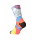 Ponožky FUNKY CAMO, UNDERSHIELD (růžová/modrá/žlutá)