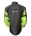 Moto bunda BSTAR Kids Protectors (černá/ zelená fluo)