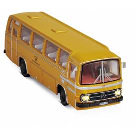 Carson RC auto Mercedes-Benz O 302 Bus Deutsche Post 1:87 žlutá