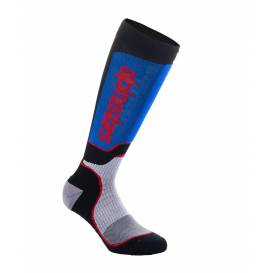 Ponožky MX PLUS, ALPINESTARS, dětské (černá/červená/modrá/šedá) 2024