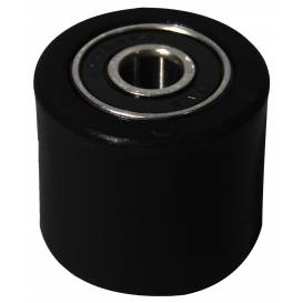Kladka řetězu univerzální, RTECH (černá, vnitřní průměr 8 mm, vnější průměr 31 mm, šířka 28 mm)