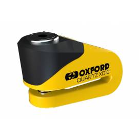 Zámek kotoučové brzdy Quartz XD10, OXFORD (žlutý/černý, průměr čepu 10 mm)