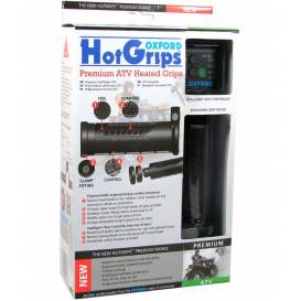 Gripy vyhřívané Hotgrips Premium ATV, OXFORD - Anglie (upravitelná délka gripu 121-130mm)