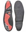 Soles for shoes SMX 5 / SMX 1, ALPINESTARS (black / red, pair)