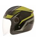 Reflex helmet, CASSIDA (black / yellow fluo / gray)