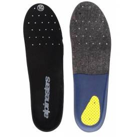 Insoles for shoes TECH 10, ALPINESTARS (gray / blue / yellow, pair)