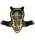 Body protector DEFENDER BACK AND CHEST 160/170, SPIDI (black / yellow)