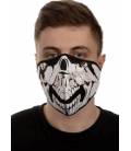 Maska neoprenová Skull, EMERZE (čierna / biela)