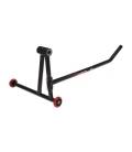 Rear motorcycle stand (for single-arm swinging fork), mandrel must be purchased separately, Q-TECH (black)