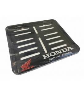 3D license plate pads