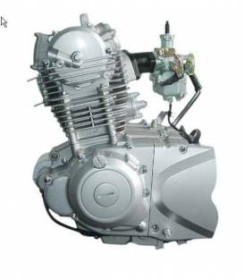 Engine and transmission